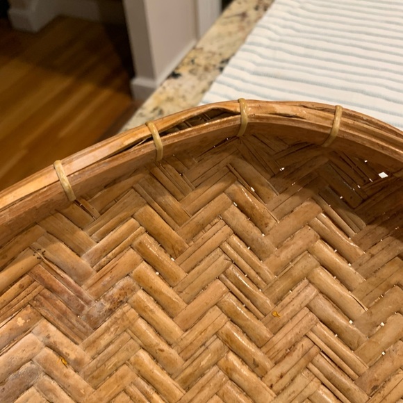 Woven Rectangular Basket - Picture 4 of 5